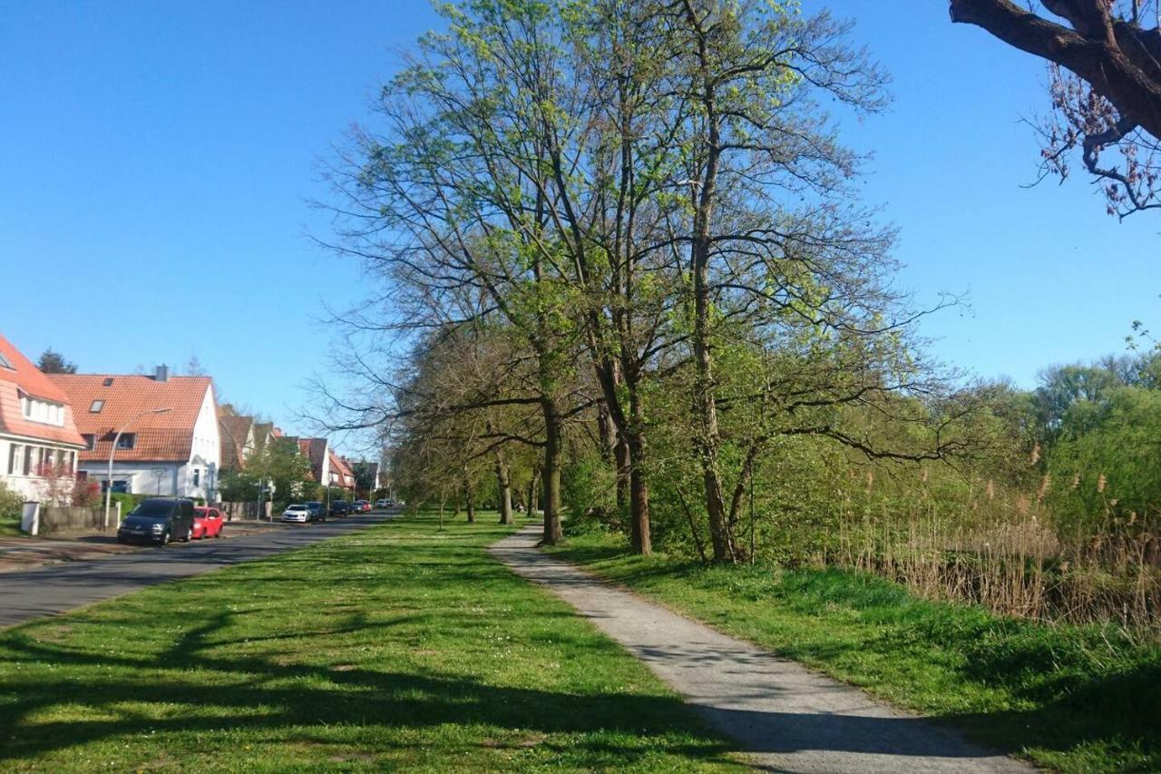 Sonniges Haeuschen Mit Garten Брауншвейг Экстерьер фото